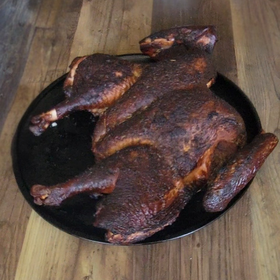 Smoked Spatchcock Turkey